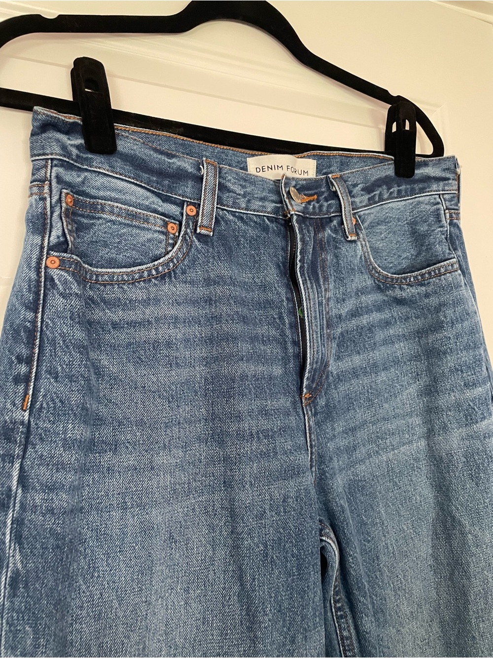Denim Forum The '90s Iggy Lo-Rise Baggy Jean, size 27 - Picture 2 of 8